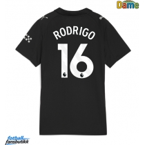 Manchester City Rodri Hernandez #16 Bortedrakt Dame 2025-26 Kortermet